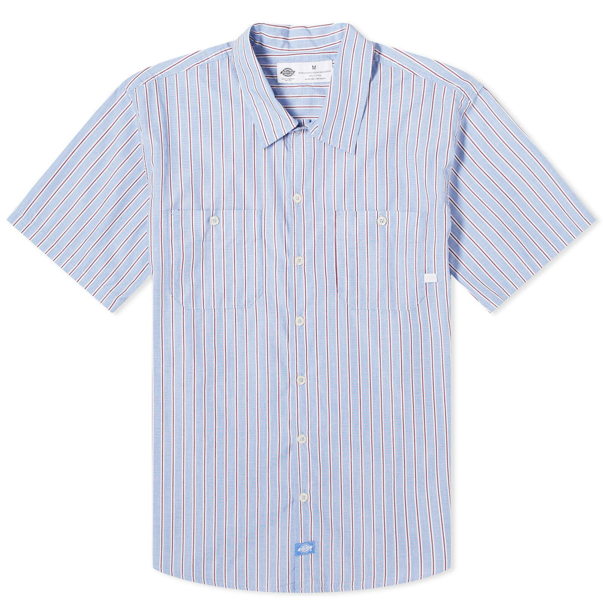 thumbnail image 2 of Fruit Of The Loom Men's Poplin Short Sleeve Formal Shirt – 55% Cotton 45% Polyester 2 of 3