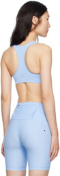 District Vision Blue Twin Layer Sport Bra