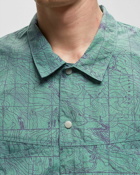 Gramicci Camp Shirt Green - Mens - Shortsleeves