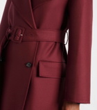 CO Double-breasted virgin wool coat