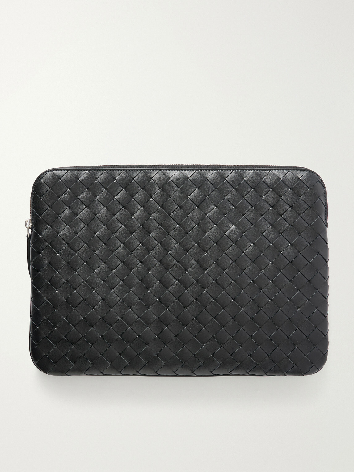 Bottega Veneta - Getaway Intrecciato Leather Document Case - Black