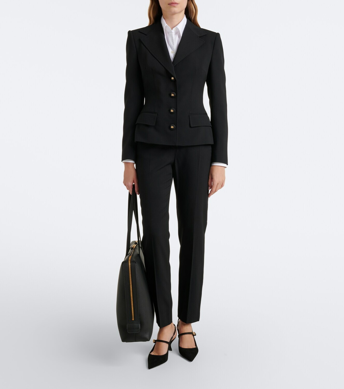 Dolce&Gabbana Vittoria Large leather tote bag