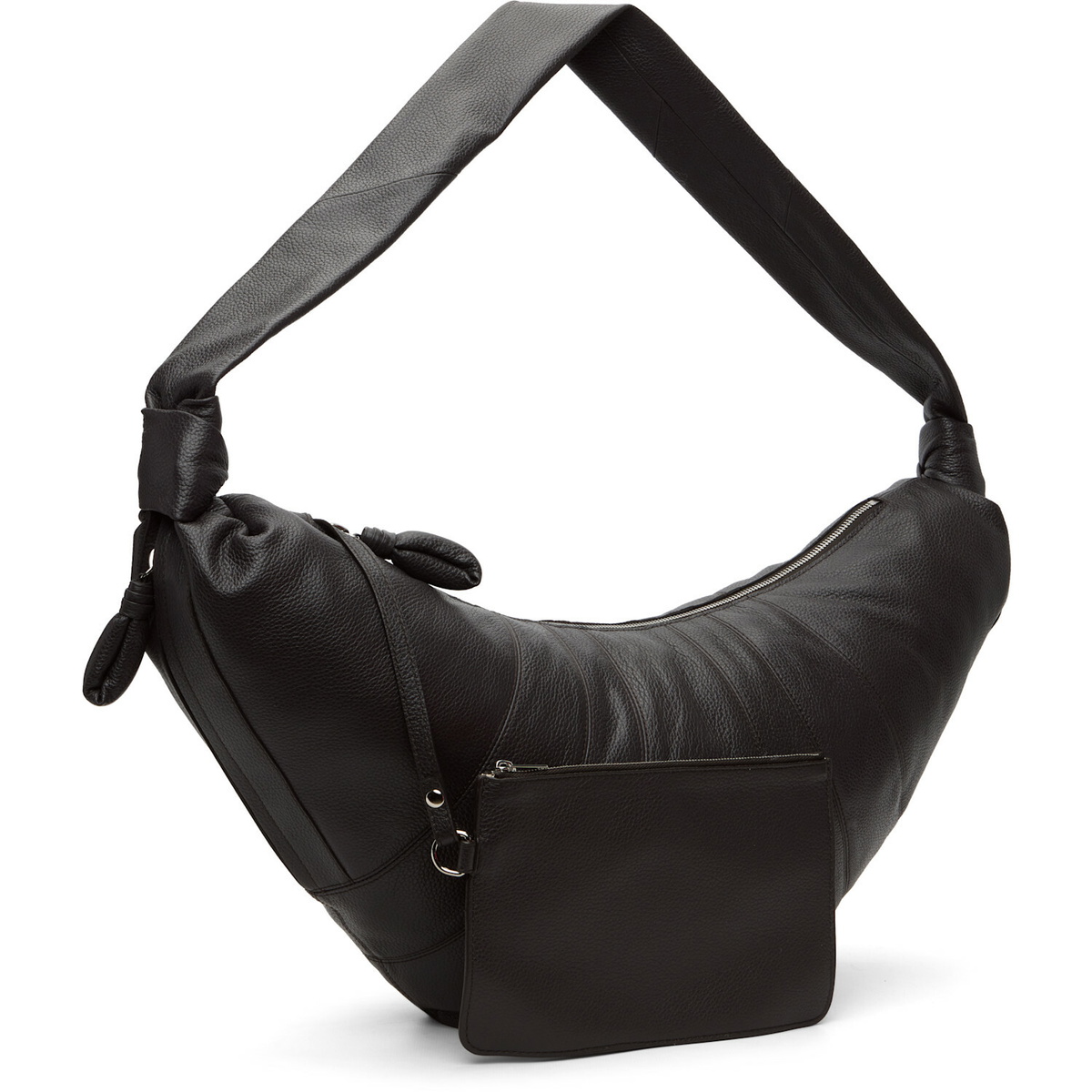 LEMAIRE Brown Large Croissant Bag