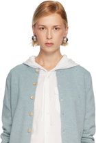 Acne Studios Bell-Shaped Metal Earrings