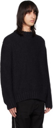 Givenchy Black Balaclava Sweater