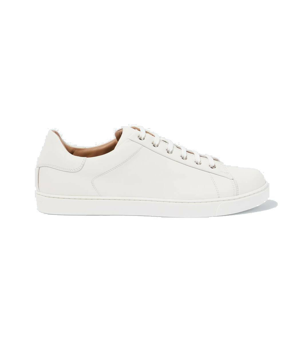 【送料&関税込】Gianvito Rossi Leather Low-top Sneakers Gianvito Rossi Leather low-top sneakers Gianvito Rossi
