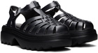 Melissa Black Possession Platform II Sandals