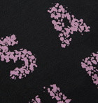 Saturdays NYC - Foam Grid Logo-Print Cotton-Jersey T-Shirt - Black