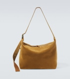 Loewe Loop Large suede shoulder bag