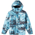 The North Face Men's Printed Himalayan Down Parka Jacket in Norse Blue Cole Navin