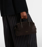 DeMellier Stockholm Small suede top-handle bag