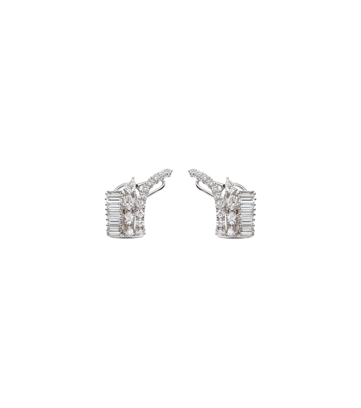 Photo: Yeprem Y-Couture 18kt white gold earrings with diamonds