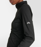 Jet Set Ginger Halfzip slim top