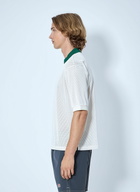 Metalwood Quarter Zip Jersey Polo Shirt