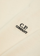 C.P. Company Logo-appliquéd Cotton T-shirt Beige