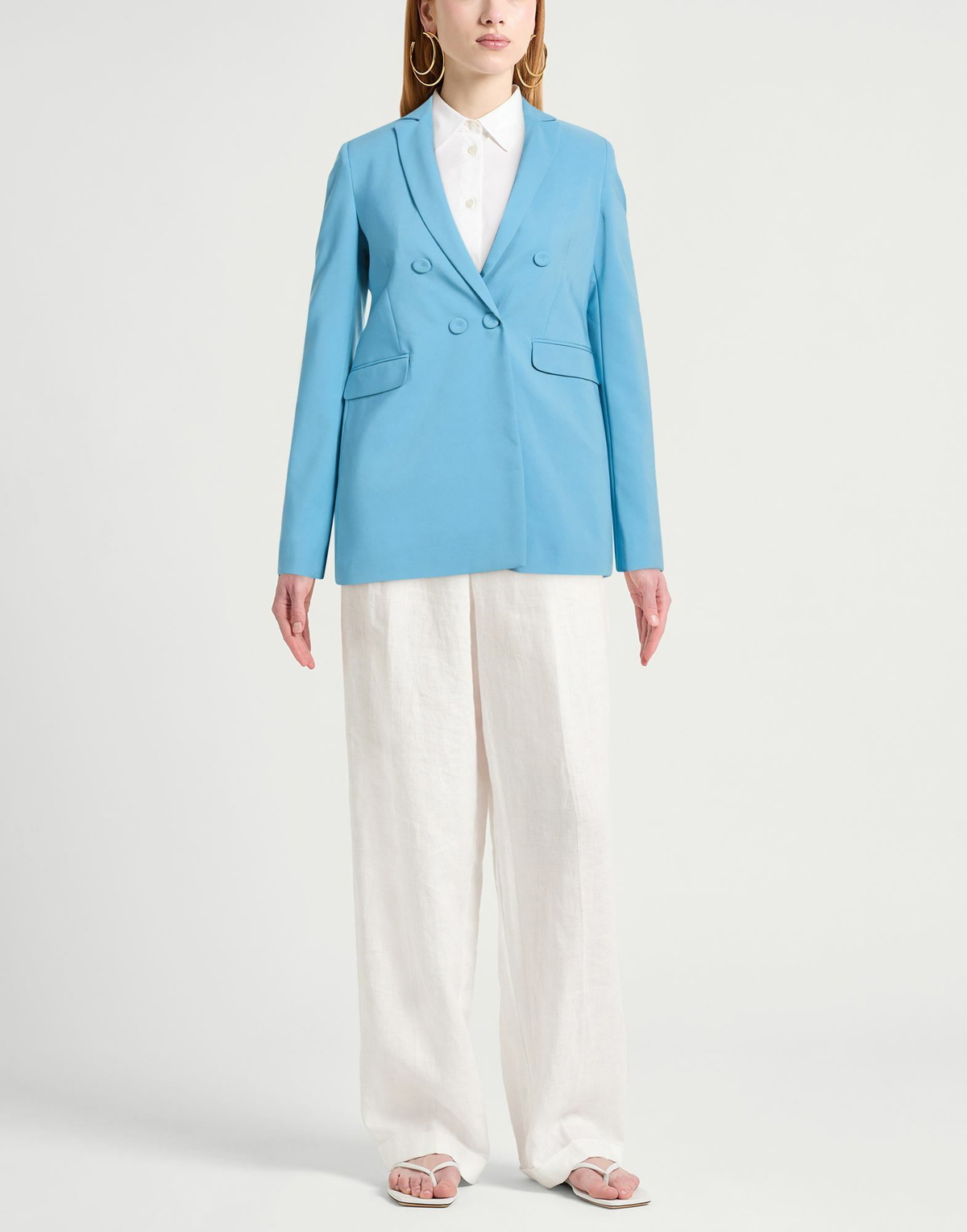 Berna Womens Blazer Azure