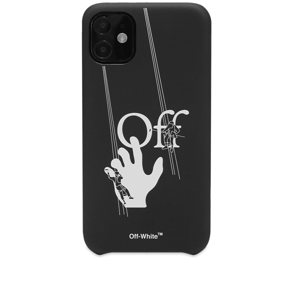 Off White Hhand Paint iPhone 11 Case Off White