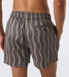 Frescobol Carioca Rio printed swim trunks
