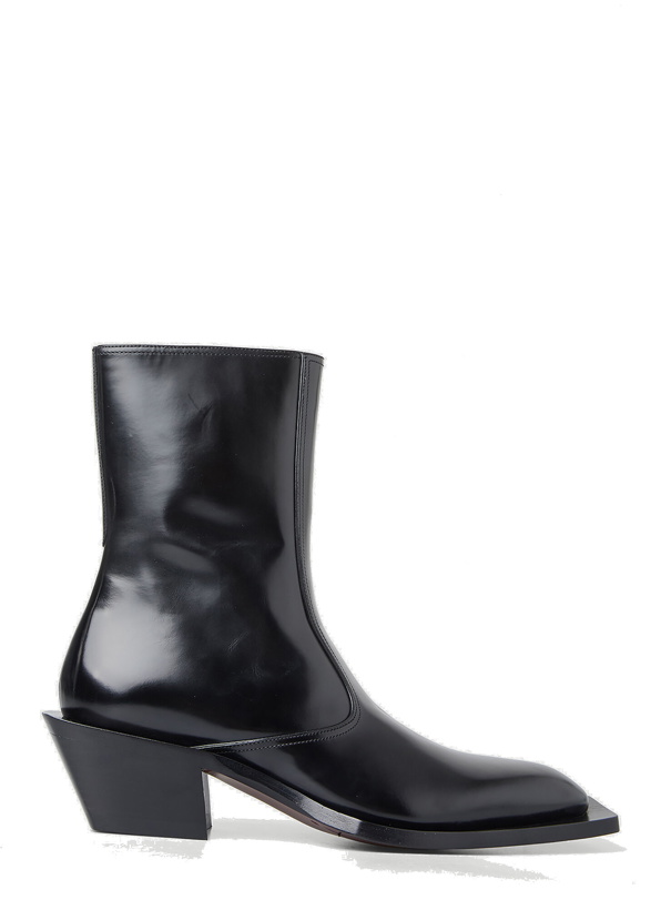 Photo: Formale Square Toe Boots in Black
