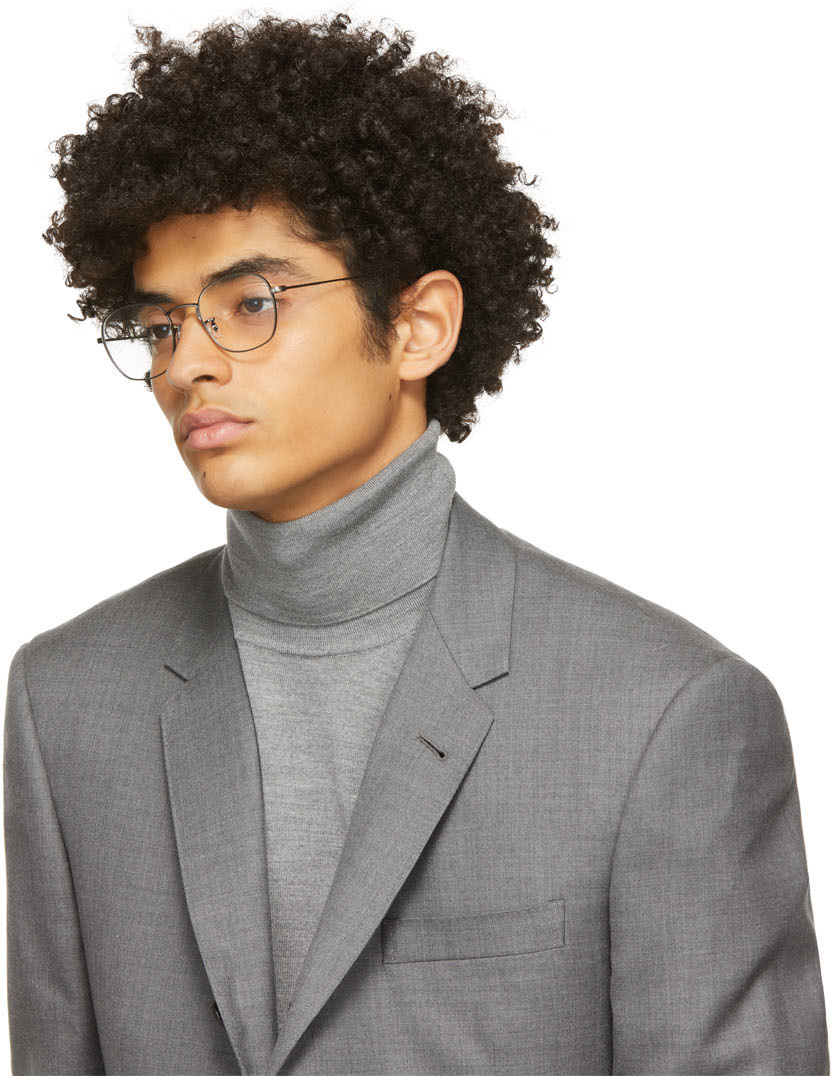 Oliver Peoples Gunmetal Allinger Glasses Oliver Peoples display picture 3