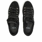 Diemme Men's Marostica Low Sneakers in Black Suede