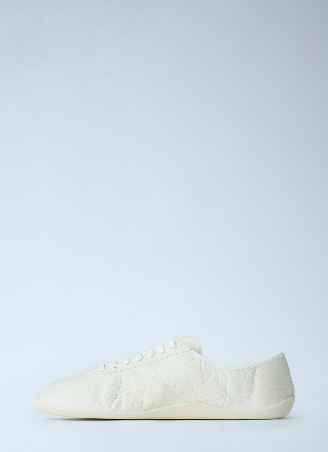 The Row Clement Crinkled-Leather Sneakers