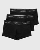Calvin Klein Underwear LOW RISE TRUNK ICON COTTON STRETCH 3-PACK Black Mens Boxers & Brief