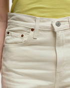 Levis Ribcage Wide Leg H223 White - Womens - Jeans