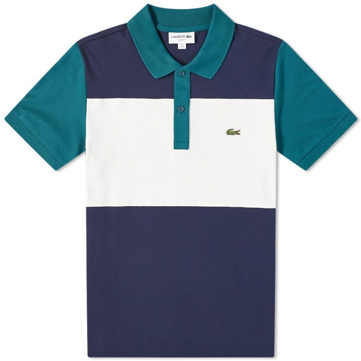 Photo: Lacoste Colour Block Polo