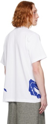 Burberry White EKD T-Shirt