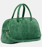 Jacquemus Turismo Small suede duffel bag