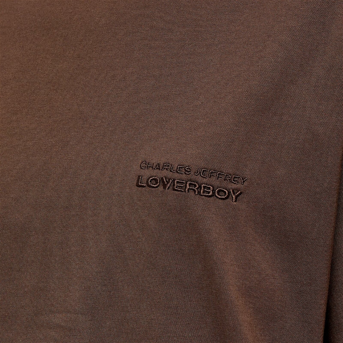 Charles Jeffrey Women's Art Gallery Logo T-Shirt in Brown