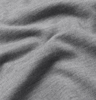 Norse Projects - Fjord Slim-Fit Mélange Merino Wool Half-Zip Sweater - Gray