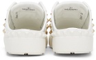 Valentino Garavani White Slide Open Sneakers