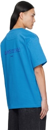 Juun.J Blue Embroidered T-Shirt