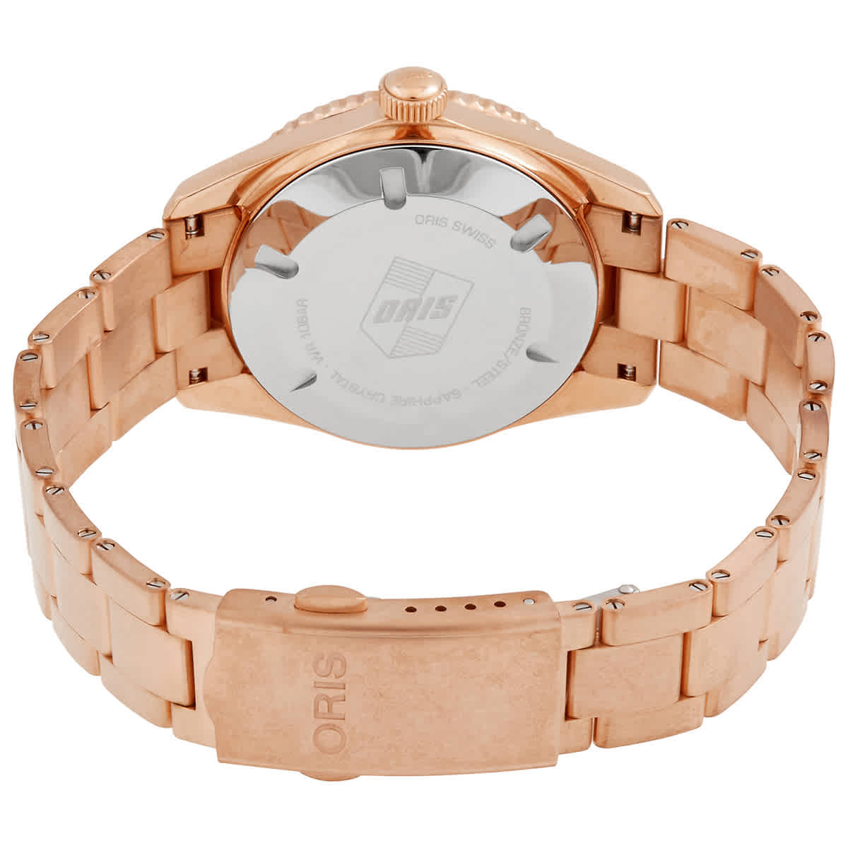 Oris Divers Sixty-Five Bronze Automatic Pink Dial Unisex Watch 01 733 7771 3158-07 8 19 15