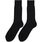 Comme des Garcons Homme Plus Black Rib Socks