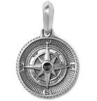 David Yurman - Maritime Compass Sterling Silver and Diamond Pendant - Silver