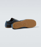 Dries Van Noten Leather-trimmed suede sneakers