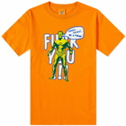 Nancy Men's Man T-Shirt in Orange
