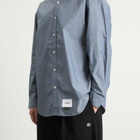 WTAPS Men's BD 04 Cordura Oxford Shirt in Navy