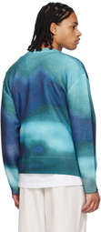 A-COLD-WALL* Blue Gradient Sweater