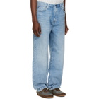 Carhartt Work In Progress Blue Aaron Jeans