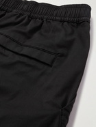 Stone Island - Straight-Leg Logo-Appliquéd Stretch Cotton and Lyocell-Blend Shorts - Black