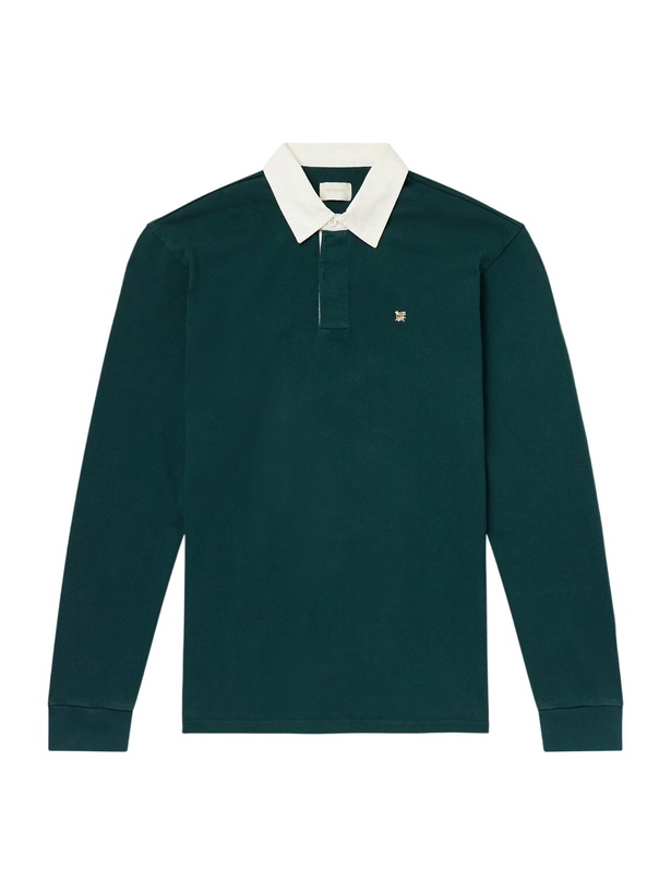 Photo: Aimé Leon Dore - Cotton-Jersey Polo Shirt - Green