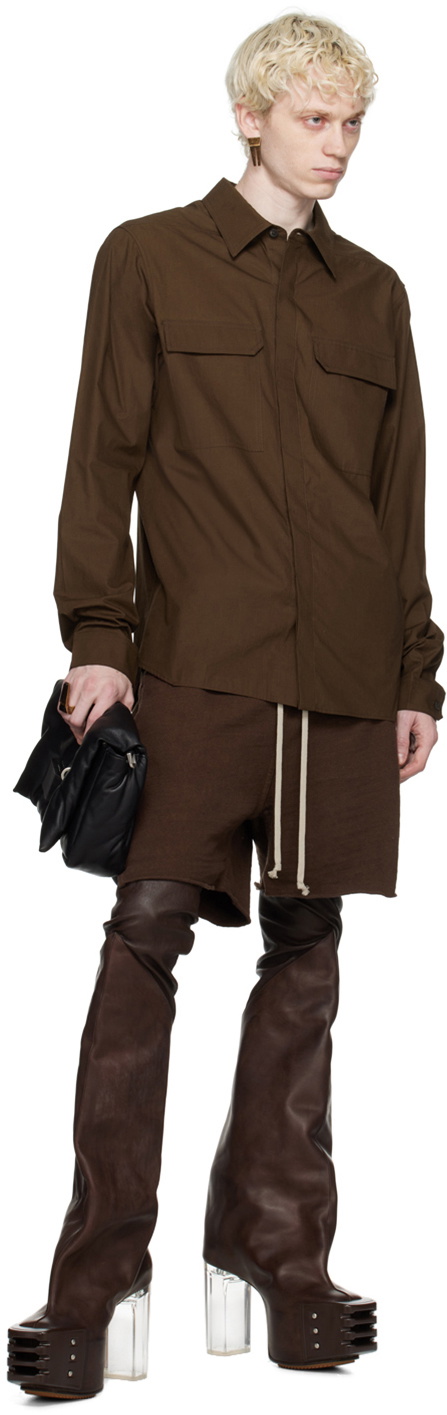 RICK OWENS - Woman - Brown - Shorts