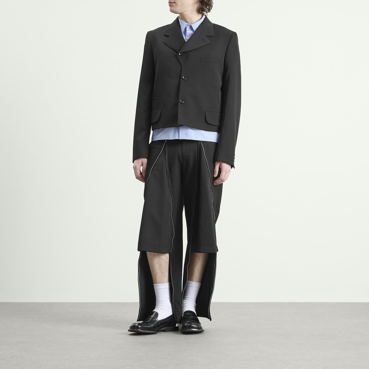 Comme des Garçons Homme Plus Men's Wool Blazer in Black