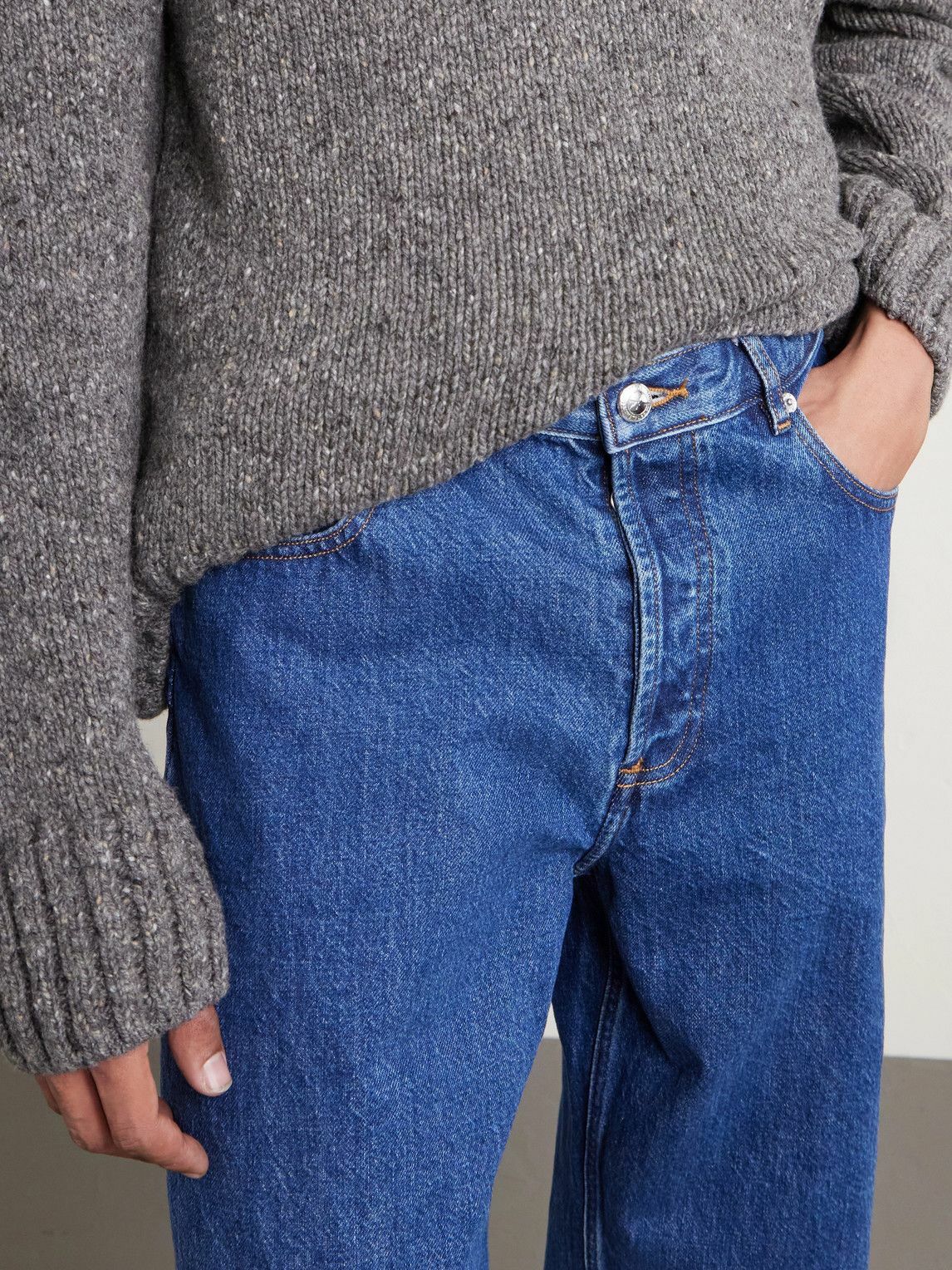 A.P.C. - Fairfax Wide-Leg Jeans - Blue A.P.C.