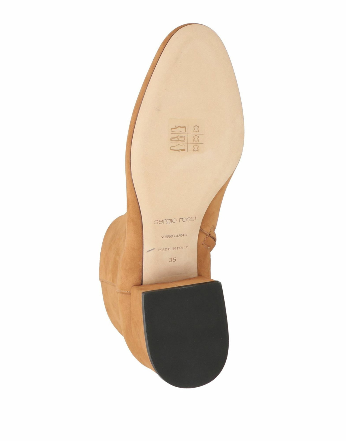 Sergio Rossi Womens Ankle boots Light brown