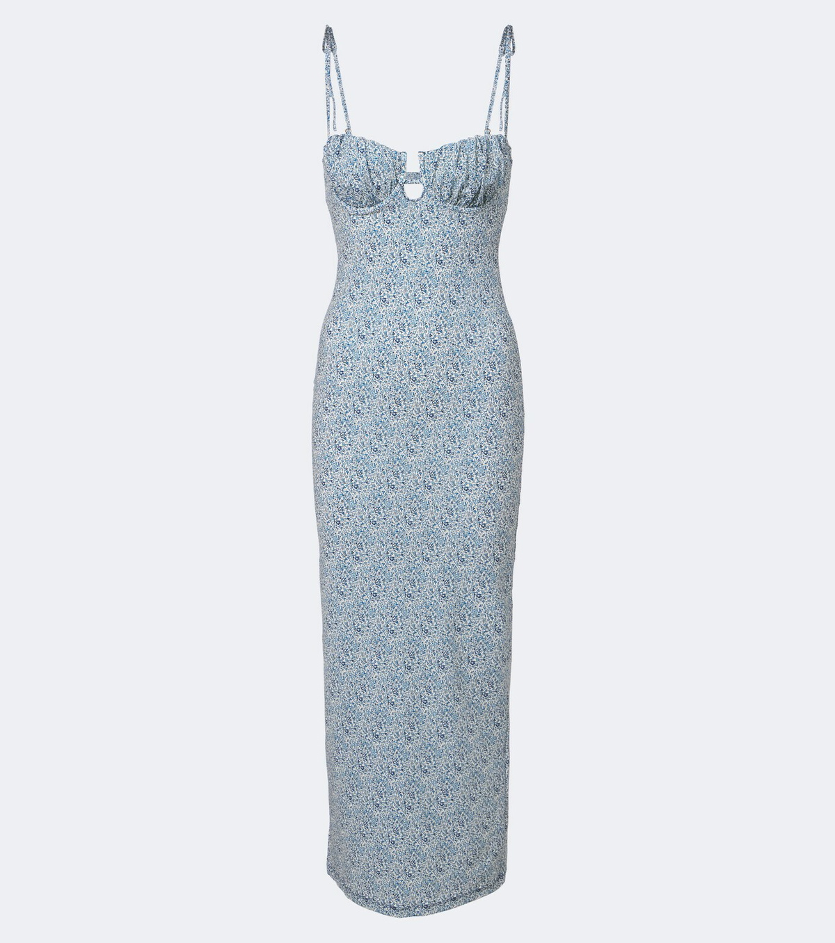 Montce Petal floral maxi dress